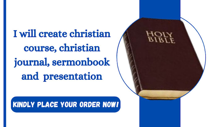 Bestseller - create christian course, christian journal, sermonbook and  presentation