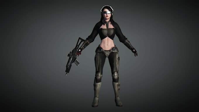 Gig Preview - Craft 3d stylized character, fantasy model, nsfw, 2d to 3d, 3d non human