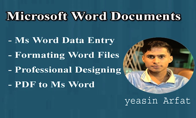 Gig Preview - Be your ms word expert for microsoft word documents formatting