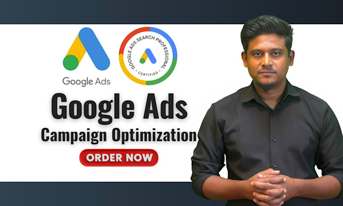 Gig Preview - Setup manage and optimize your google ads