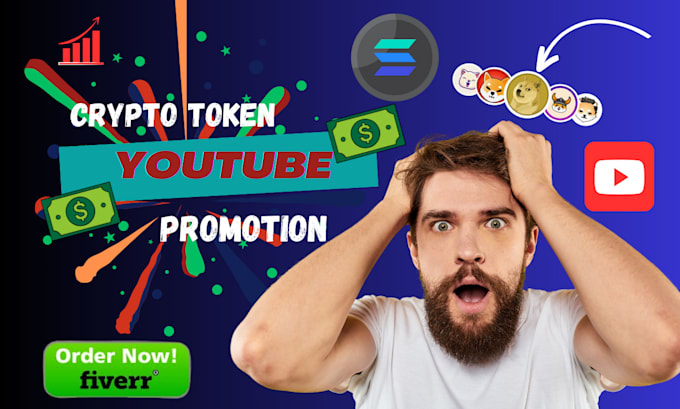 Gig Preview - Promote and market your crypto token solana meme coin on youtube for growth