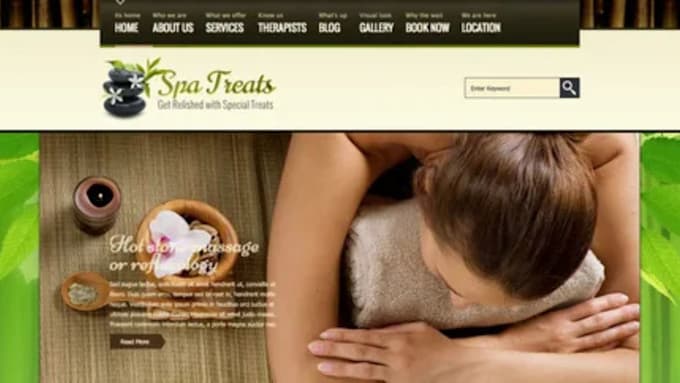 Gig Preview - Design medical spa website, clinic website, chiropracto website, dental website