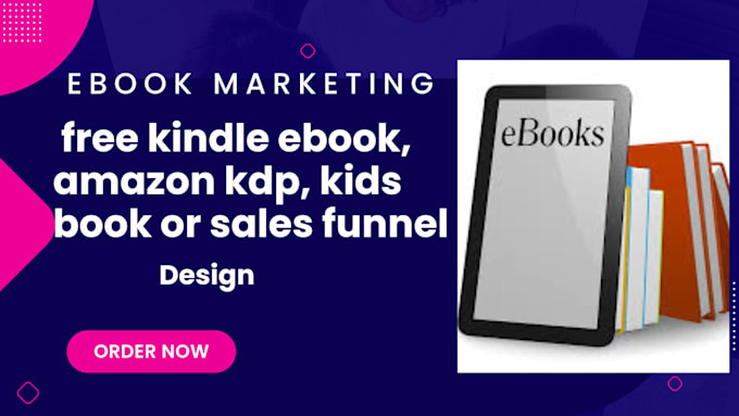 Gig Preview - Promote and advertise free kindle ebook, amazon kdp, kids book or sales funnel