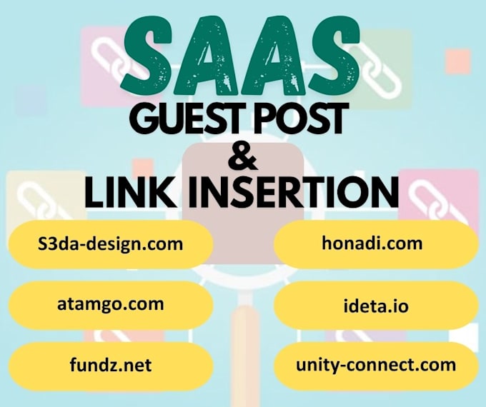 Bestseller - do saas guest posts and link insertion on high da saas sites