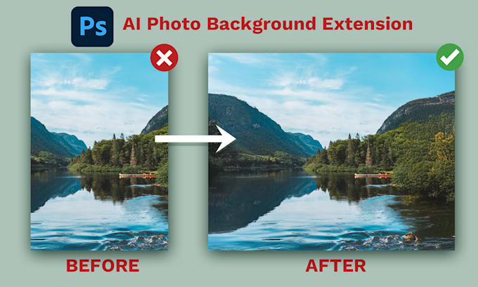 Gig Preview - Transform your photos with photoshops generative fill