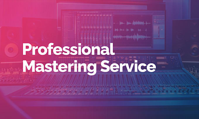 Gig Preview - Make your song radio ready professional mastering service