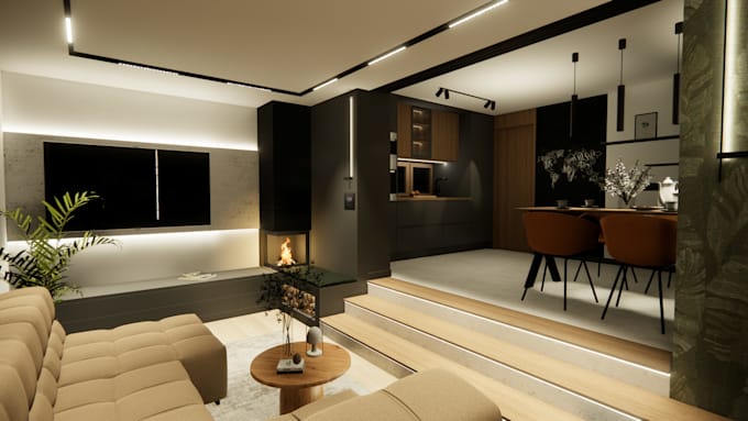 Gig Preview - Design your interior space with creative solutions