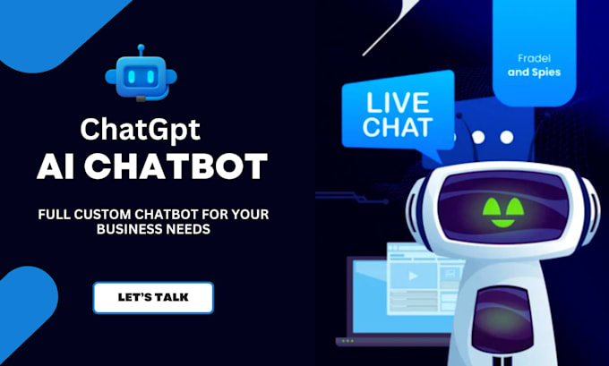 Gig Preview - Create ai chatbot ai saas or ai website ai app using chatgpt integration