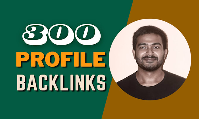 Gig Preview - Build 300 social media profile backlinks for SEO branding