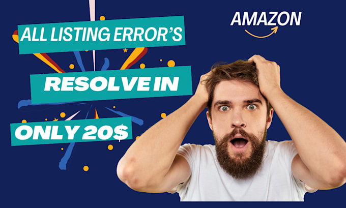 Gig Preview - Create amazon listing, fix amazon listing errors and variation