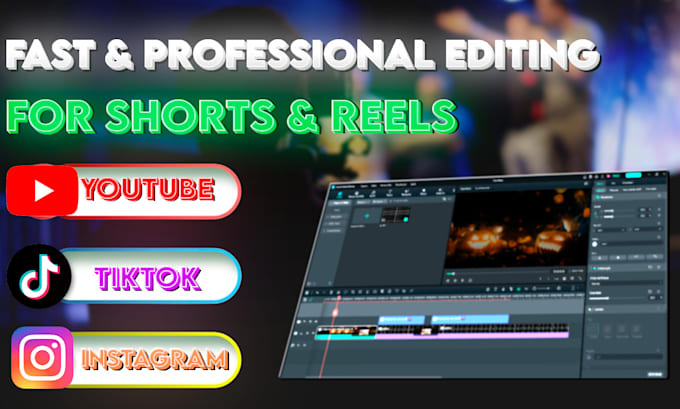 Bestseller - create professional video edits for youtube shorts, tiktok, and reels