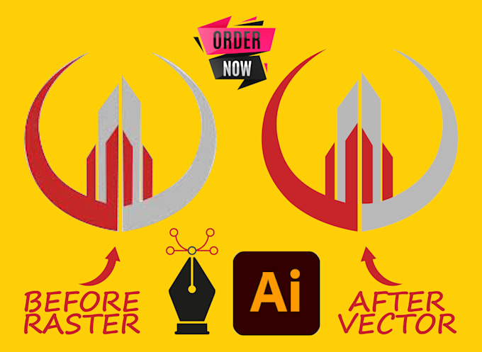 Gig Preview - Make image to vector, raster to vector,convert to ai, eps, svg, pdf