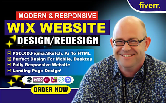 Gig Preview - Design or redesign strong wix business, ecommerce or booking website wix design