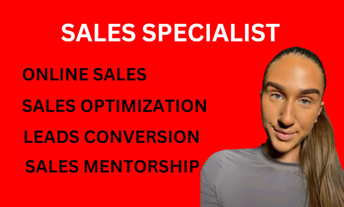 Gig Preview - Your b2b sales specialist, sales closer and  sales mentor