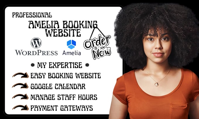 Gig Preview - Install amelia booking plugin build wordpress booking appointment website