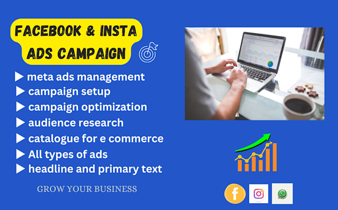 Bestseller - be your meta advertiser setup and manage facebook and instagram ad campaigns