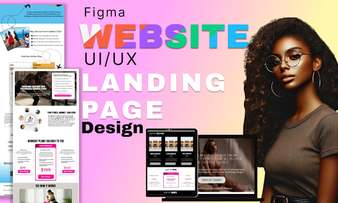 Gig Preview - Design your website or landing page