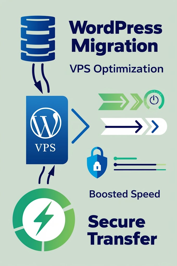 Gig Preview - Wordpress migration and vps optimization for speed