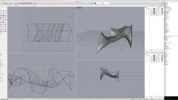 Gig Preview - Do parametric architecture 3d model using rhino, grasshopper