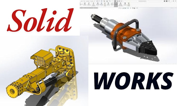 Gig Preview - Create 3d model design using solidworks in cheap price