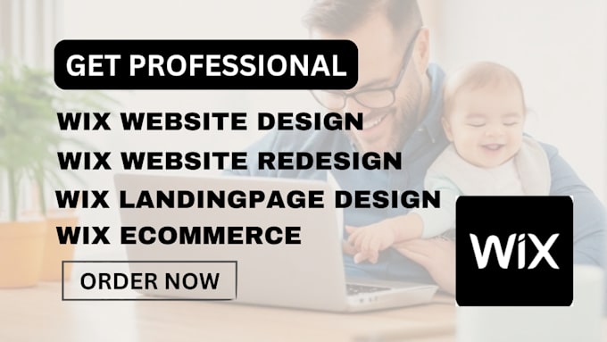 Gig Preview - Design wix website wix website redesign wix ecommerce design wix landing page