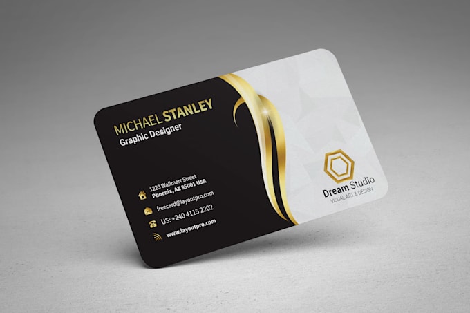 Gig Preview - Do professional business card design, business card design