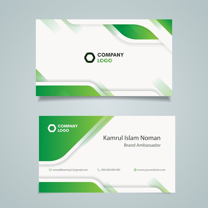 Gig Preview - Provide abstract and minimalist business card