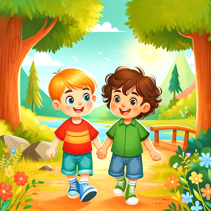 Gig Preview - Illustrate children story book illustration children story book illustration