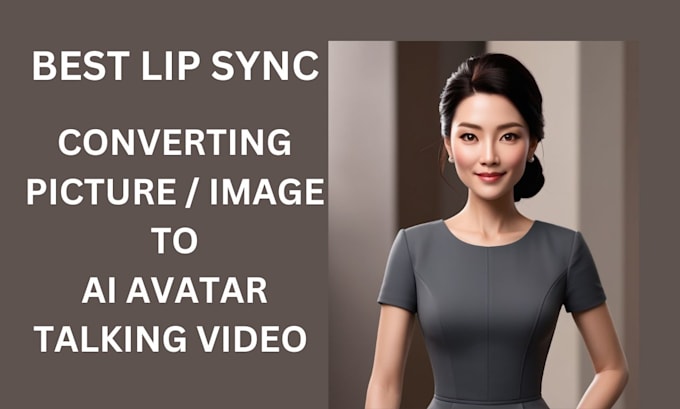 Gig Preview - Do photo animation and lip sync to talking photo or talking avatar