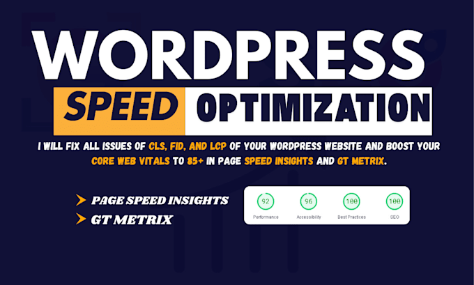 Bestseller - optimize wp website page speed insights and fix core web vitals