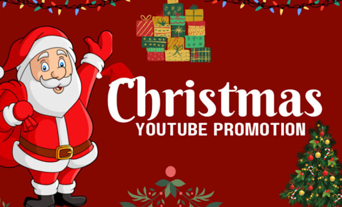 Gig Preview - Do organic christmas youtube video promotion