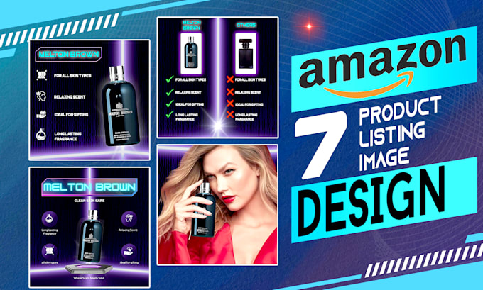 Bestseller - design amazon listing images , product infographics to boost sales,