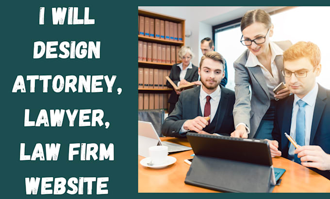 Gig Preview - Design attorney, lawyer, blog, law firm website using wordpress for you