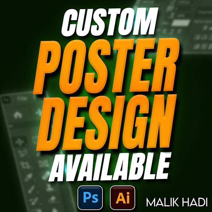 Bestseller - design stunning posters for your events and business