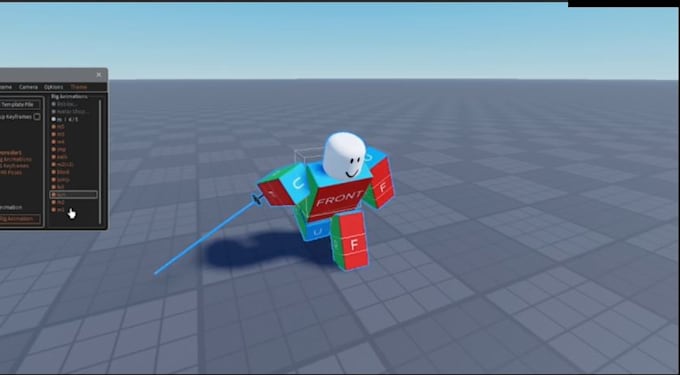 Gig Preview - Create roblox animation, movement combat animation, roblox scripting in r6, r15