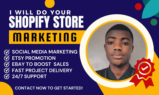 Gig Preview - Boost shopify sales, shopify marketing ecommerce marketing for shopify promotion