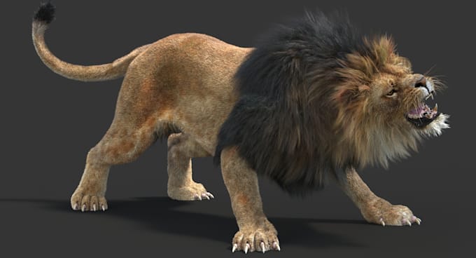 Bestseller - do 3d cgi animal animation, animal model, rigging, vfx animation, fur, xgen