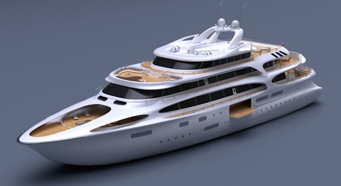 Gig Preview - Do realistic 3d airplane animation,3d yacht animation, aircraft interior,3ds max