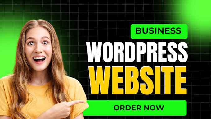 Gig Preview - Build responsive wordpress website design