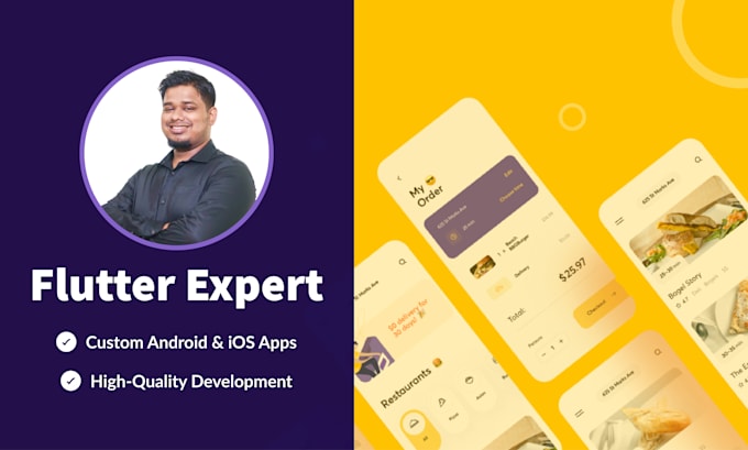 Gig Preview - Create or customize your android app, IOS app, flutter app or react native app