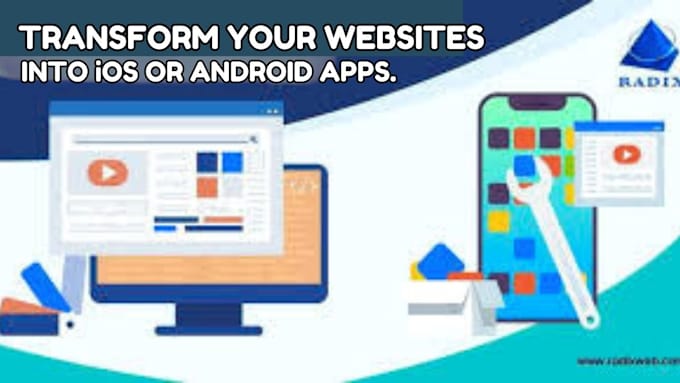 Bestseller - transform your website into fully functional android and ios apps