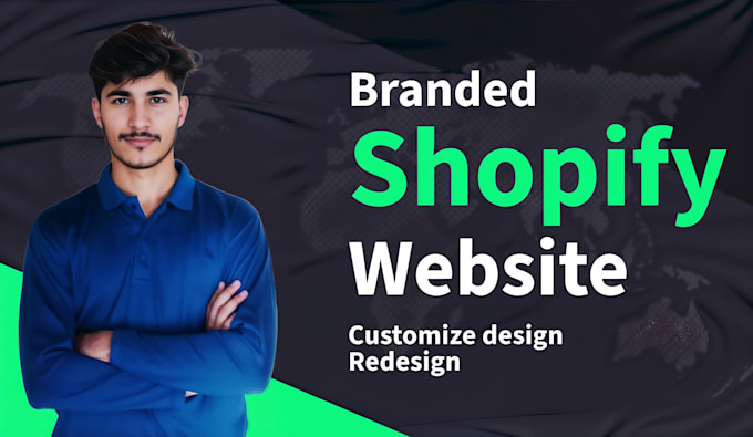 Gig Preview - Design, develop, customize, redesign, clone shopify store website