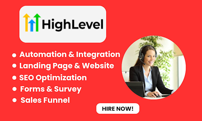 Gig Preview - Build highly converting gohighlevel forms and survey