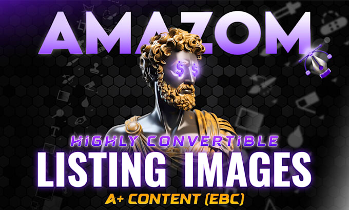 Gig Preview - Design amazon listing images, ebc enhanced brand content