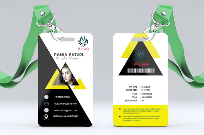 Bestseller - design id badge, name card, press pass, lanyard, ribbon