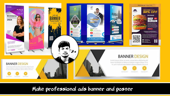 Bestseller - make professional ads banner and poster for your business