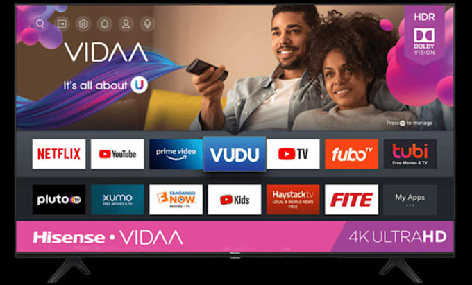 Gig Preview - Build iptv player app for samsung TV, vidaa TV, roku TV, sony TV, lg TV