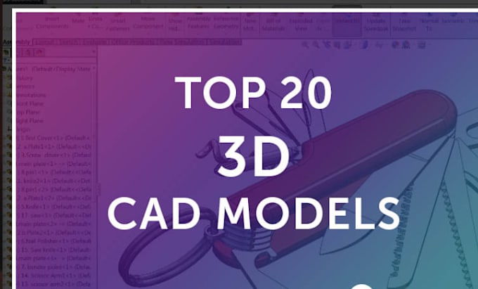 Gig Preview - Teach you onshape cad software completely with assembly animations