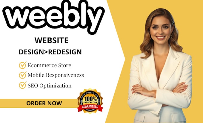 Gig Preview - Design a weebly website design redesign weebly website