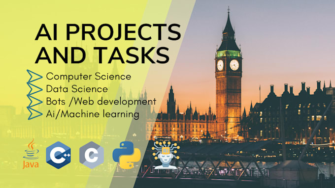 Gig Preview - Do ai, ml, nlp, web, bot, java cpp r python programming solutions projects